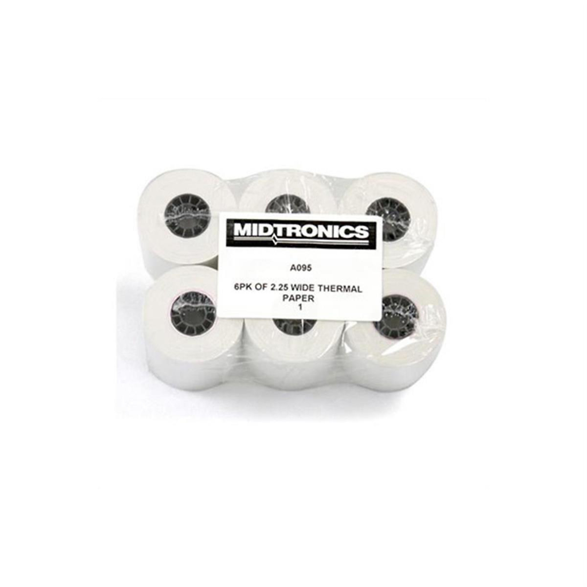 Midtronics Thermal Printer Paper — 6-Pack, Model# MIDA095